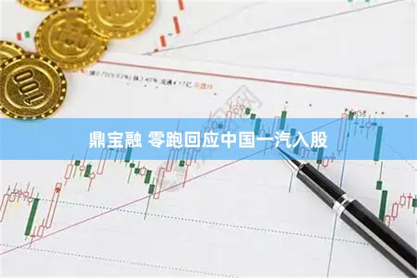 鼎宝融 零跑回应中国一汽入股