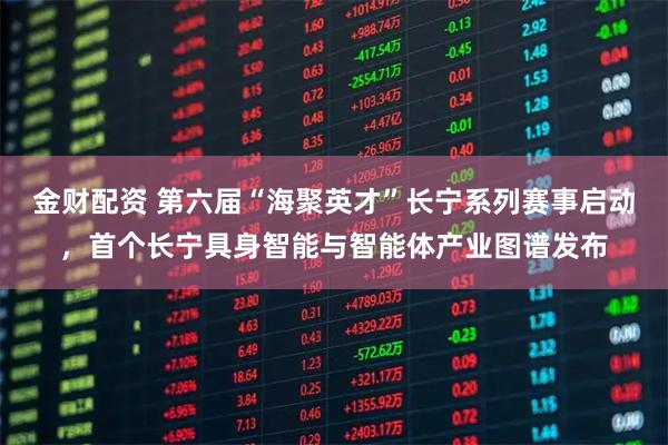金财配资 第六届“海聚英才”长宁系列赛事启动，首个长宁具身智能与智能体产业图谱发布